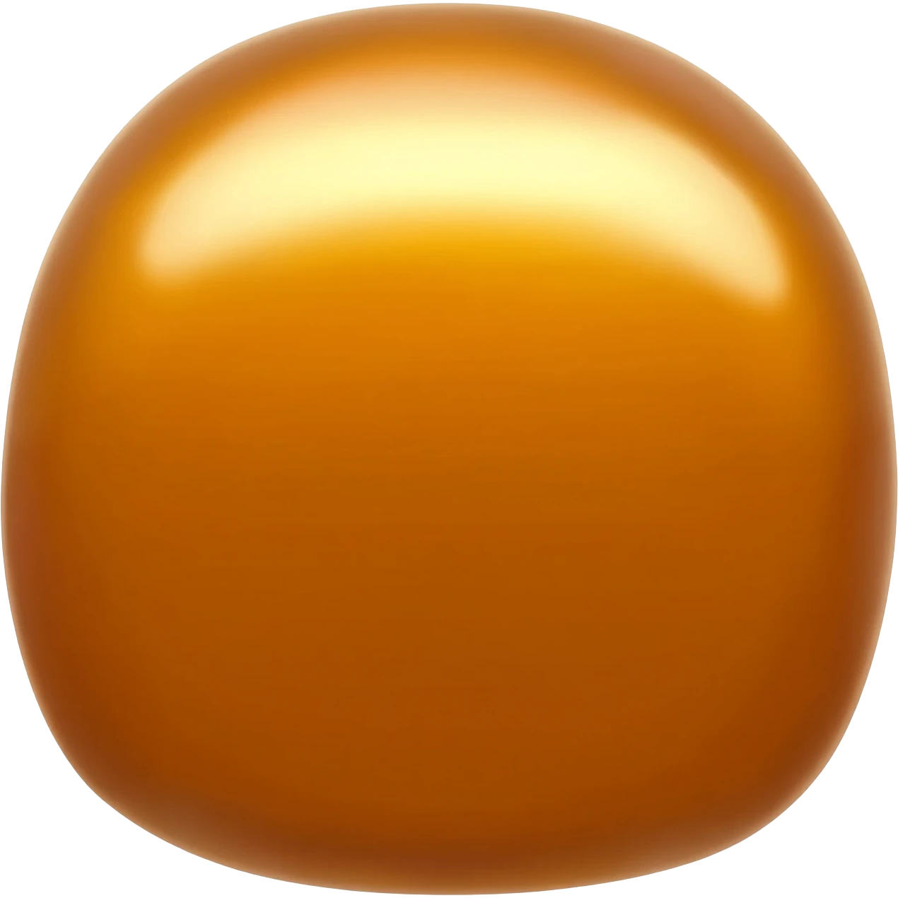 caramelo sem rosto emoji