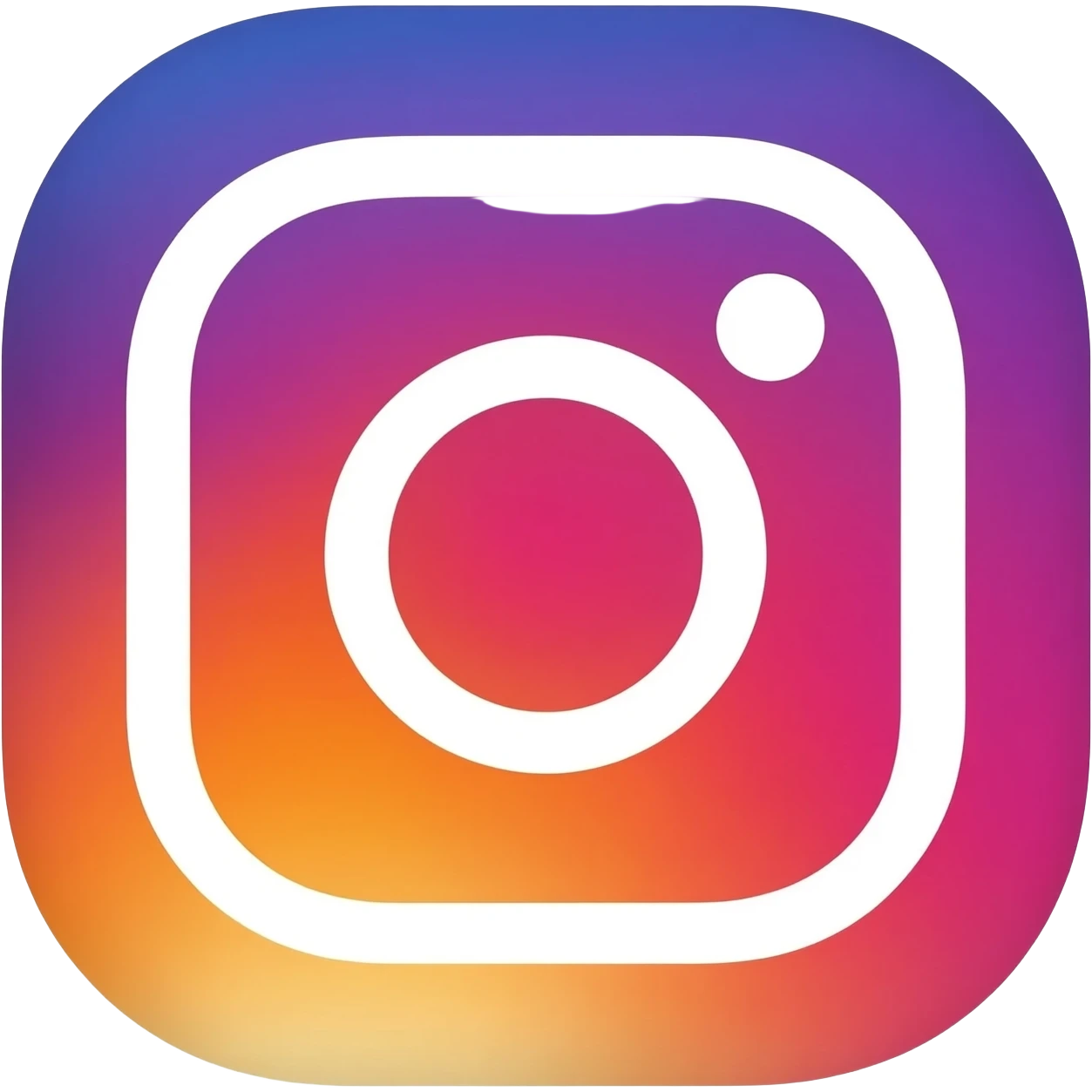 youtube and instagram logo emoji