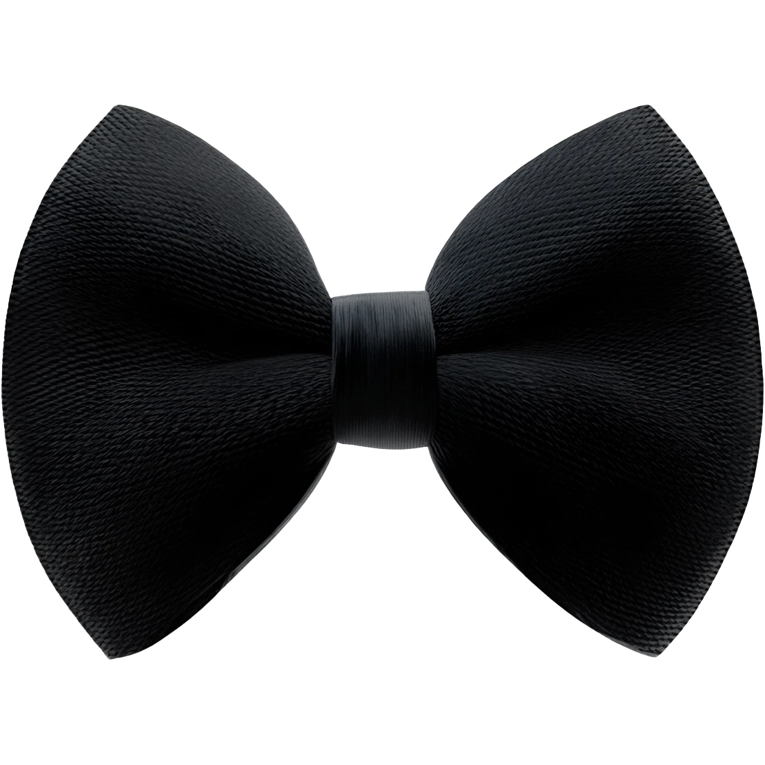 black coquette bow emoji