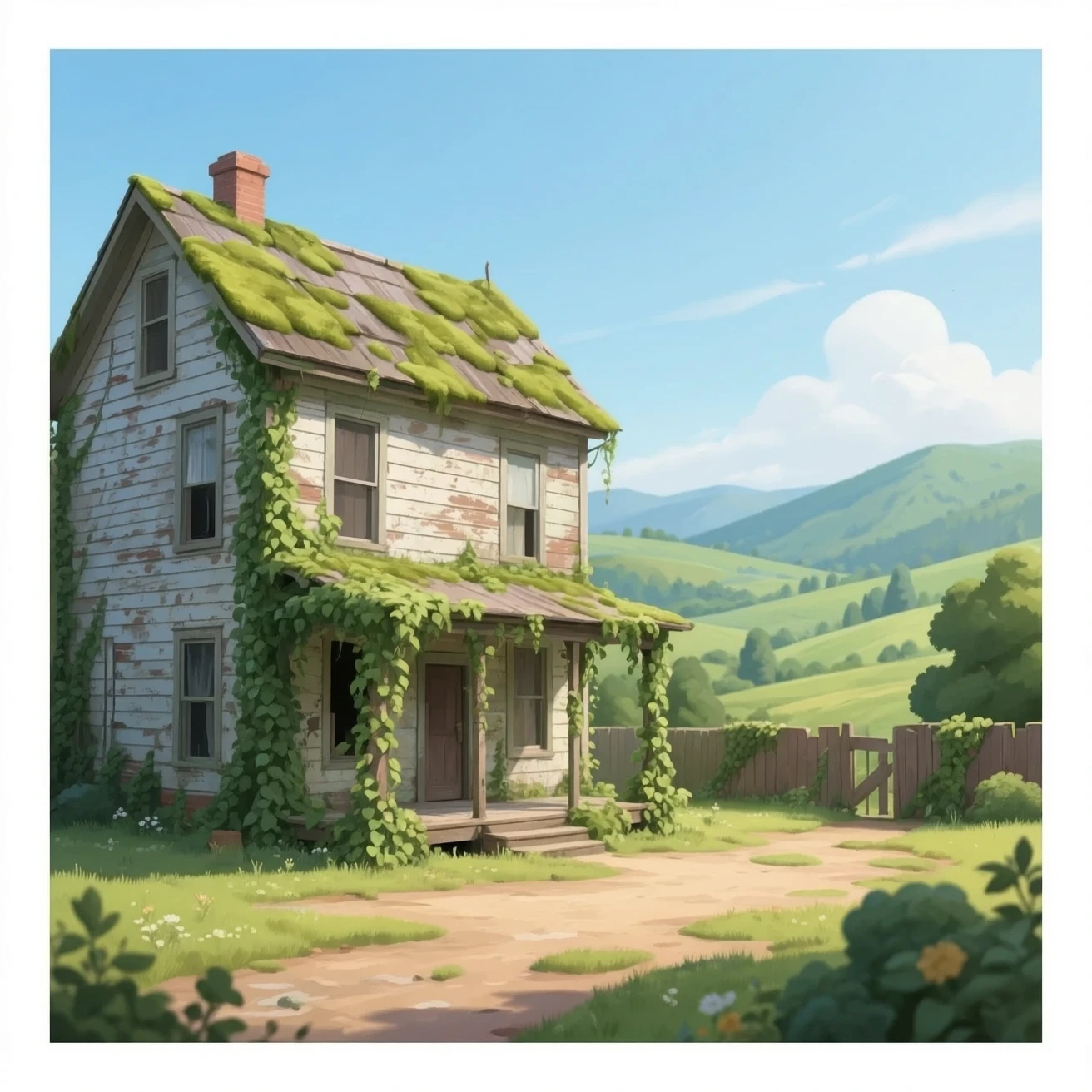 Old house. emoji