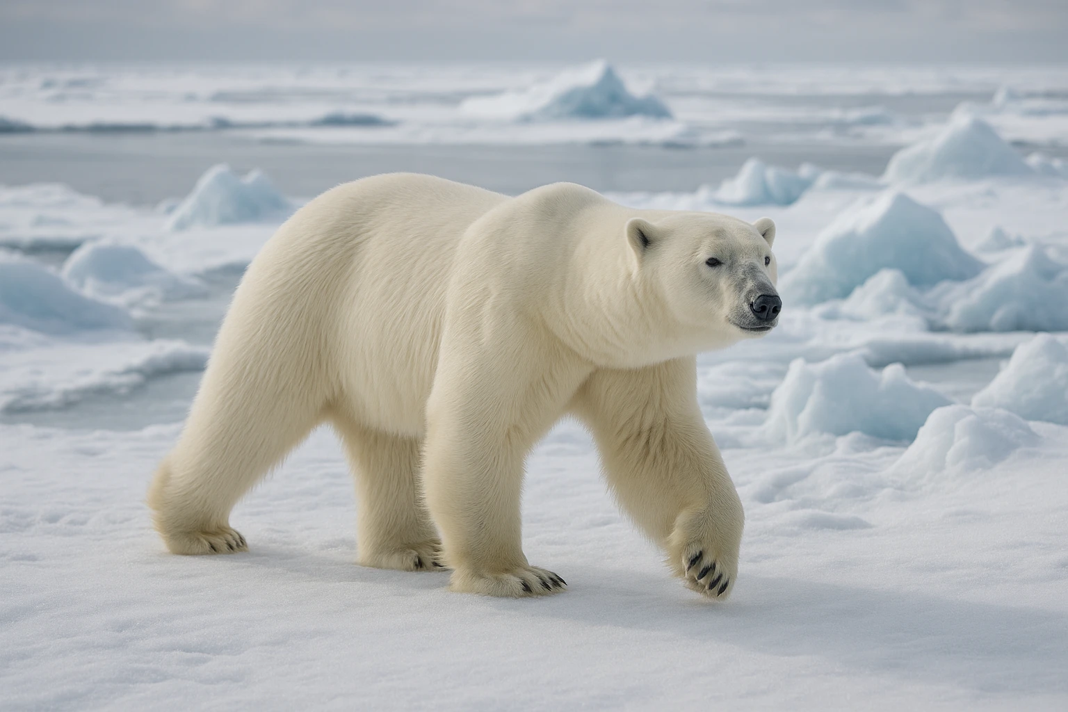 Polar bear emoji