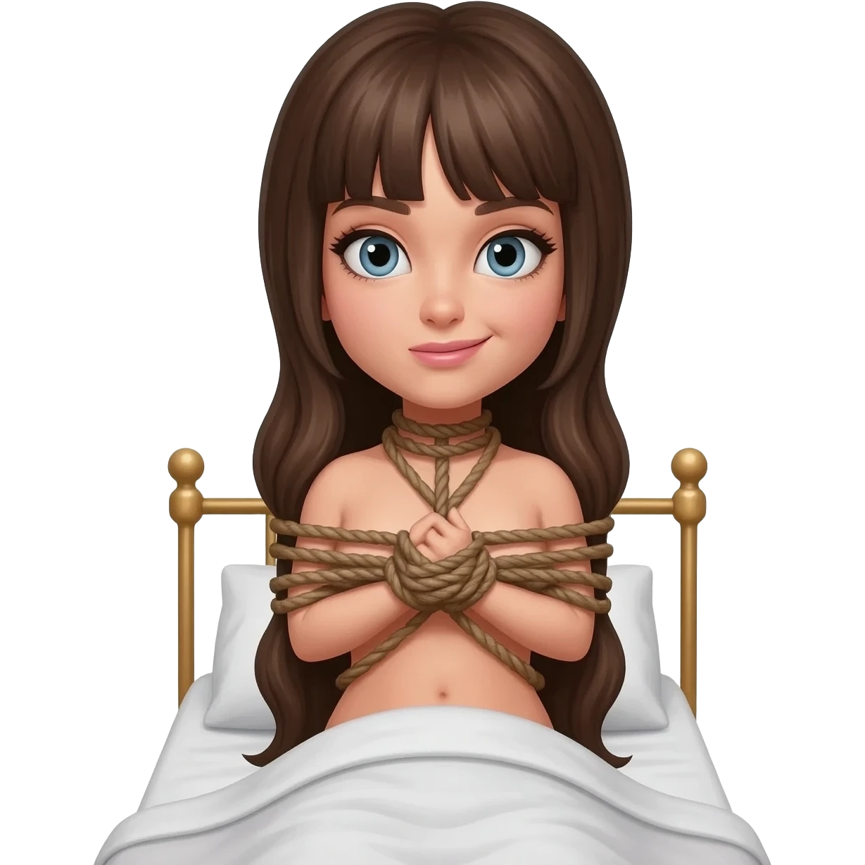Bdsm girl bed bound emoji