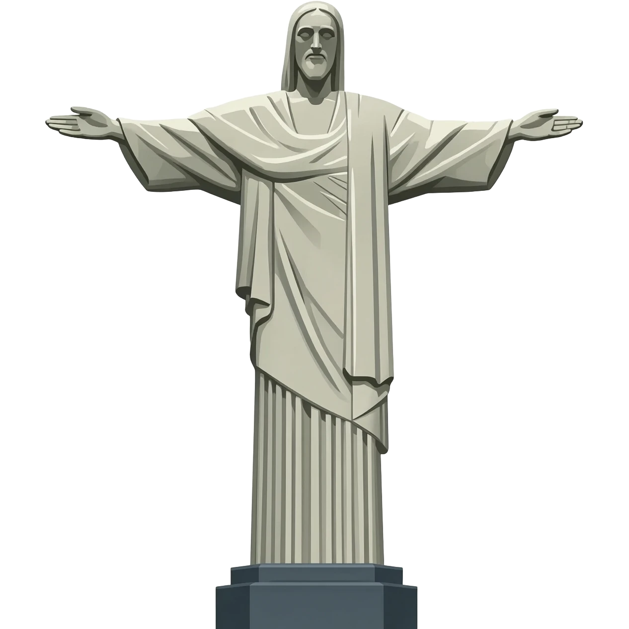 Crate a emoji of Cristo Redentor emoji