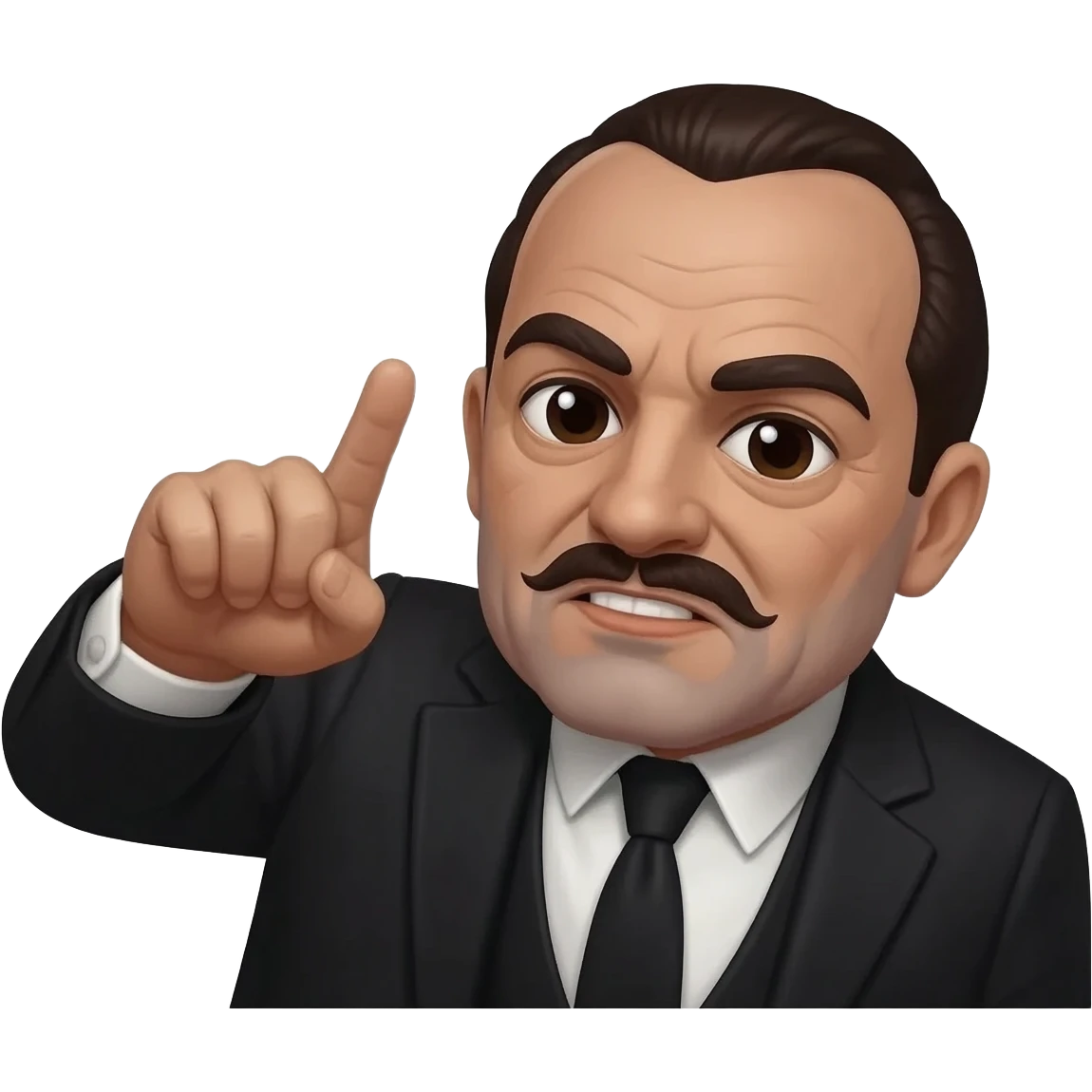 corleone mafia, said HI, with text HI emoji