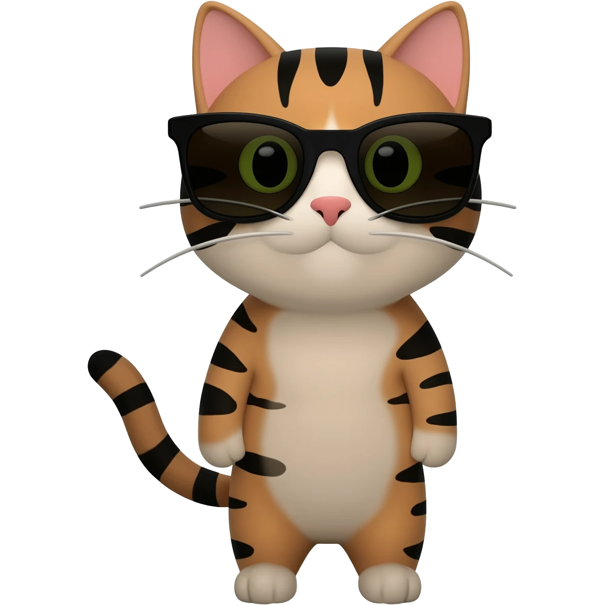 Cat wearing sunglasses emoji