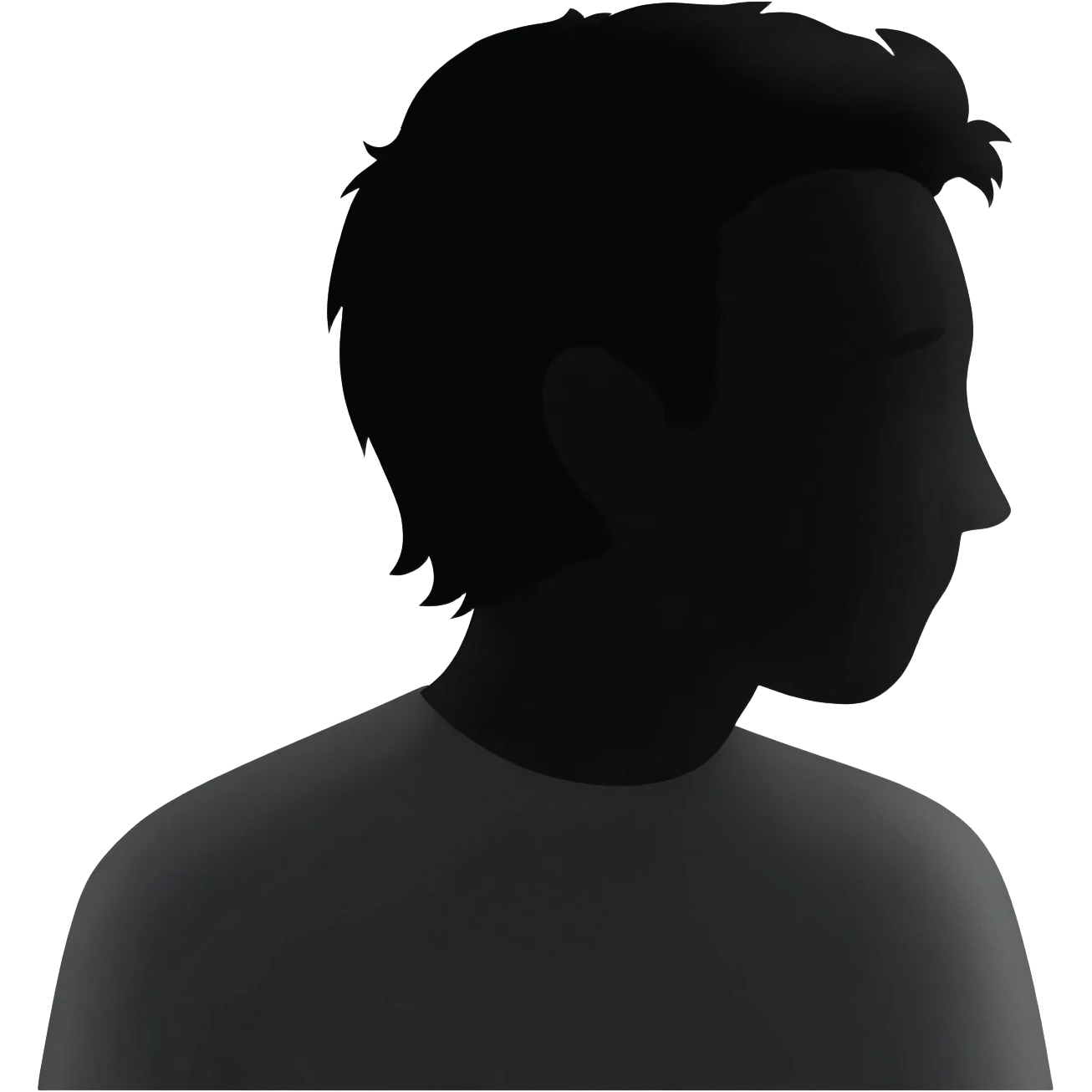 body near collapse silhouette emoji