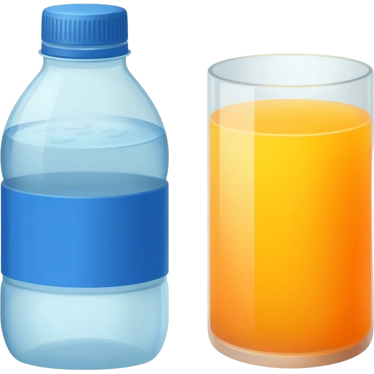 bottle water juice emoji