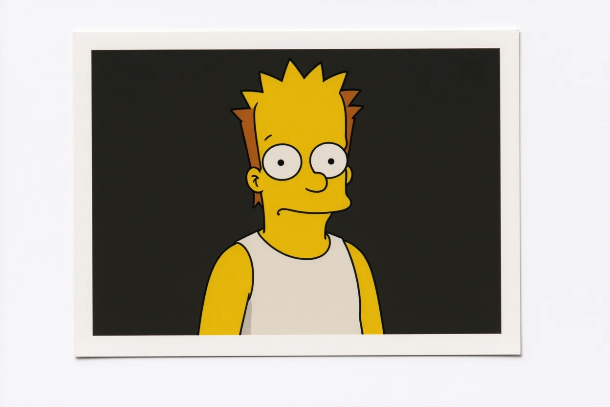  Polaroïd des Simpson  emoji