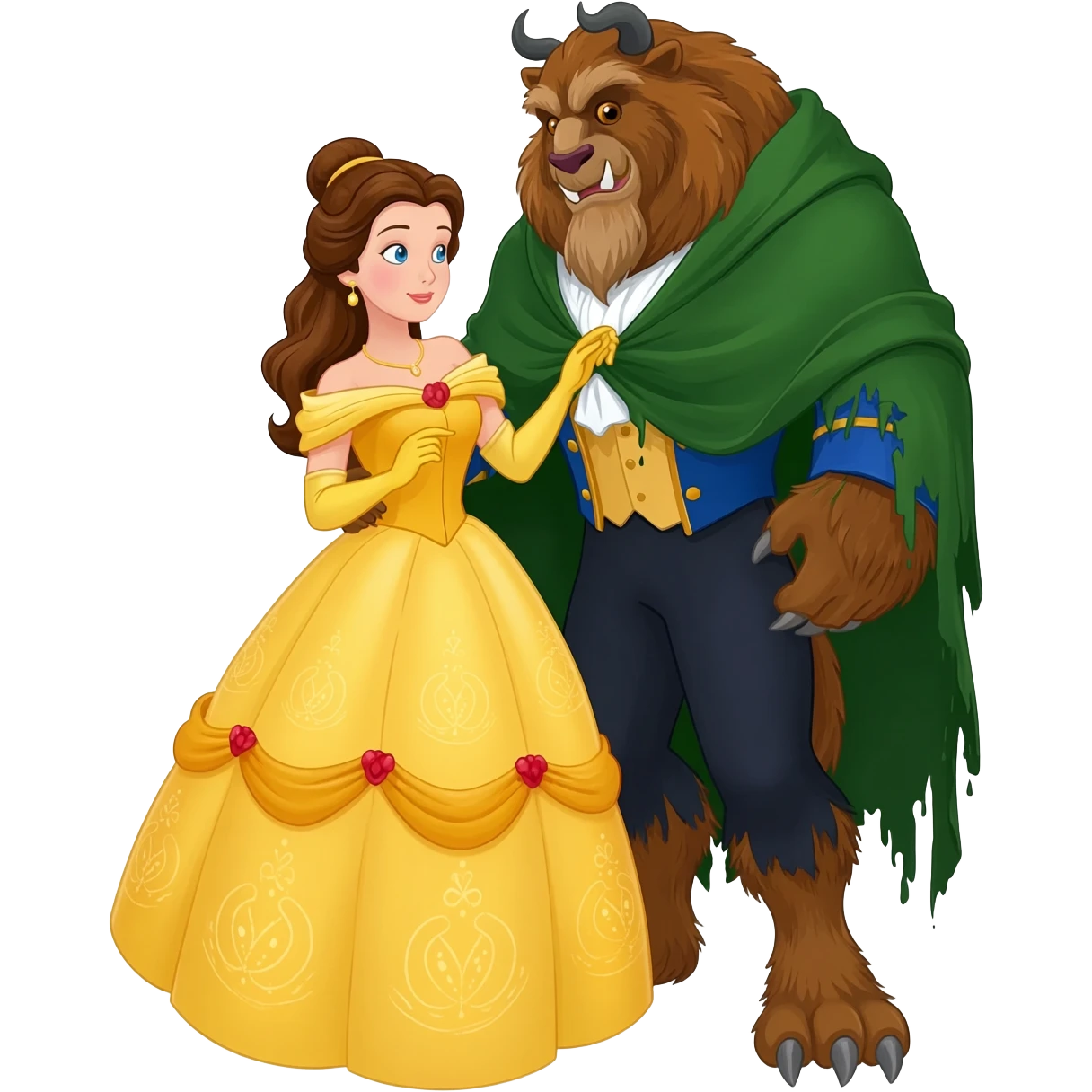 La Bella y la Bestia emoji