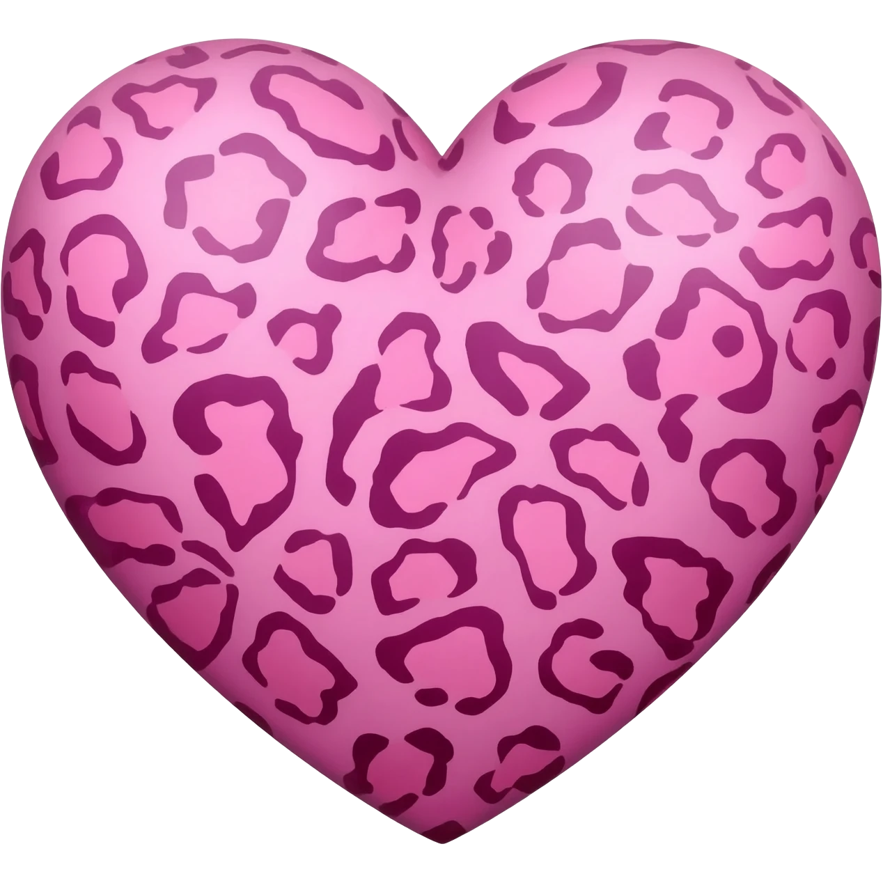 pink leopard heart emoji