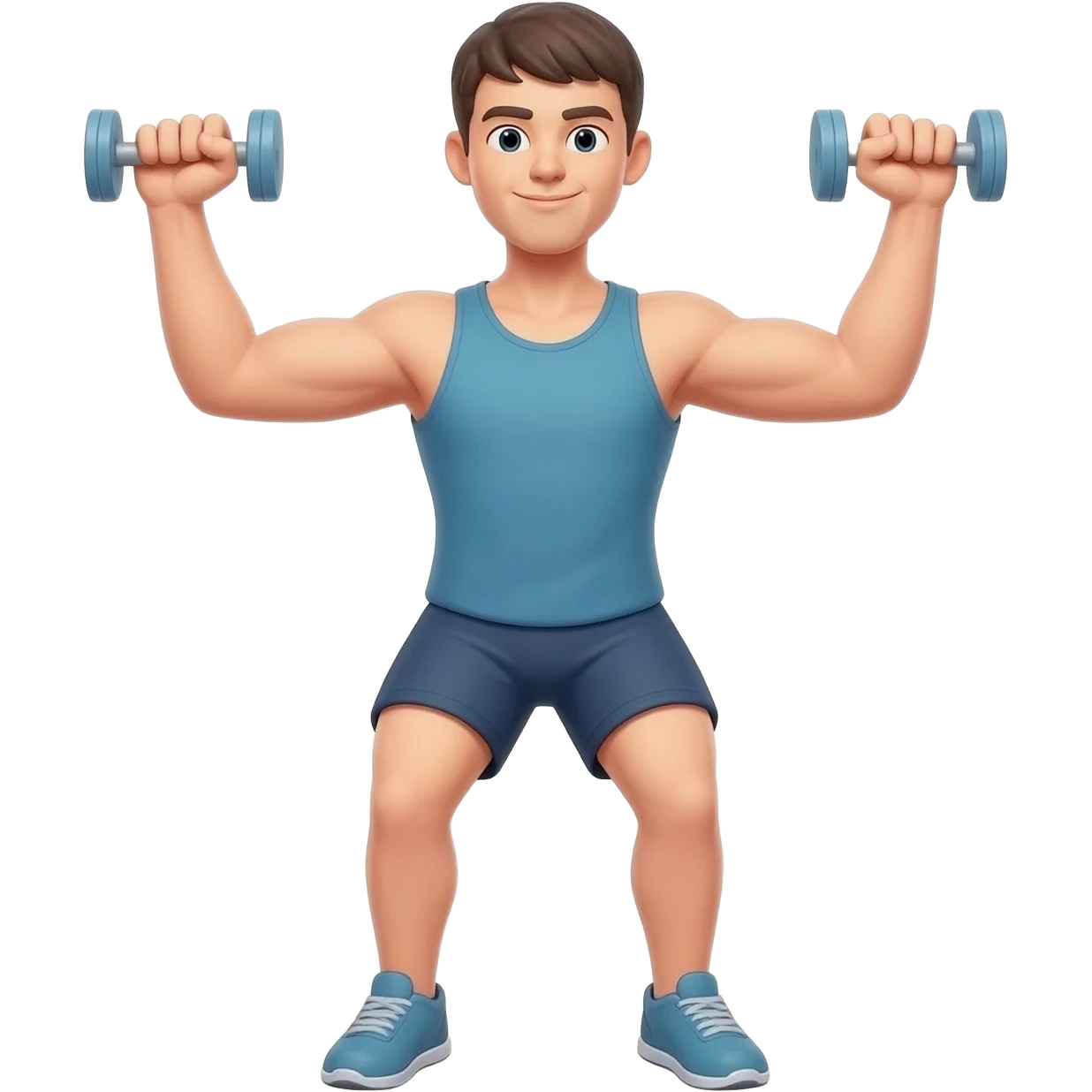 hard workout emoji