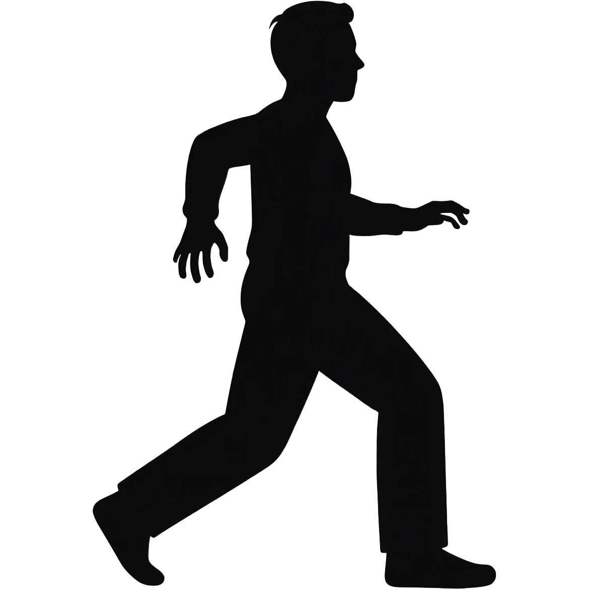 body near collapse silhouette emoji