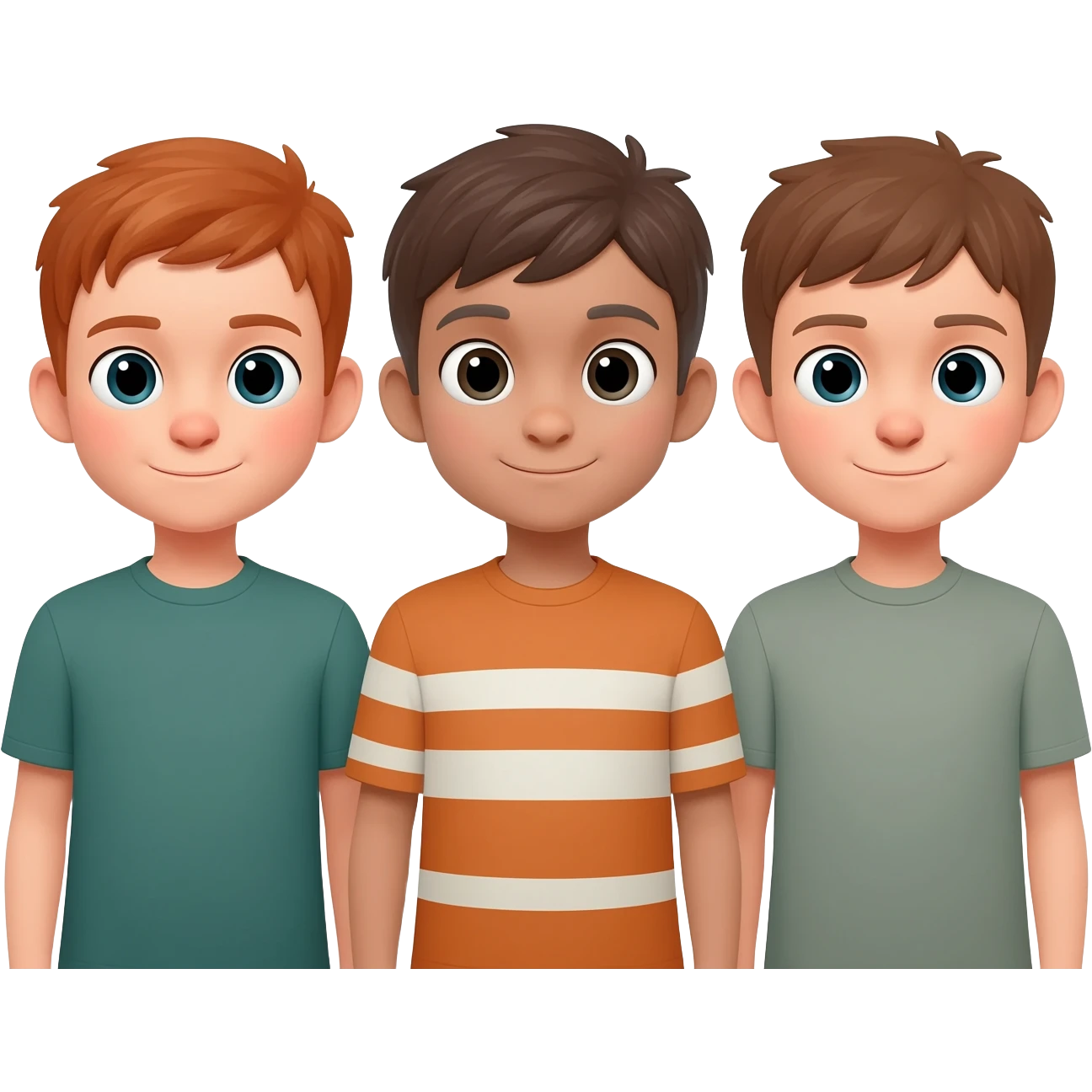 3 boys emoji