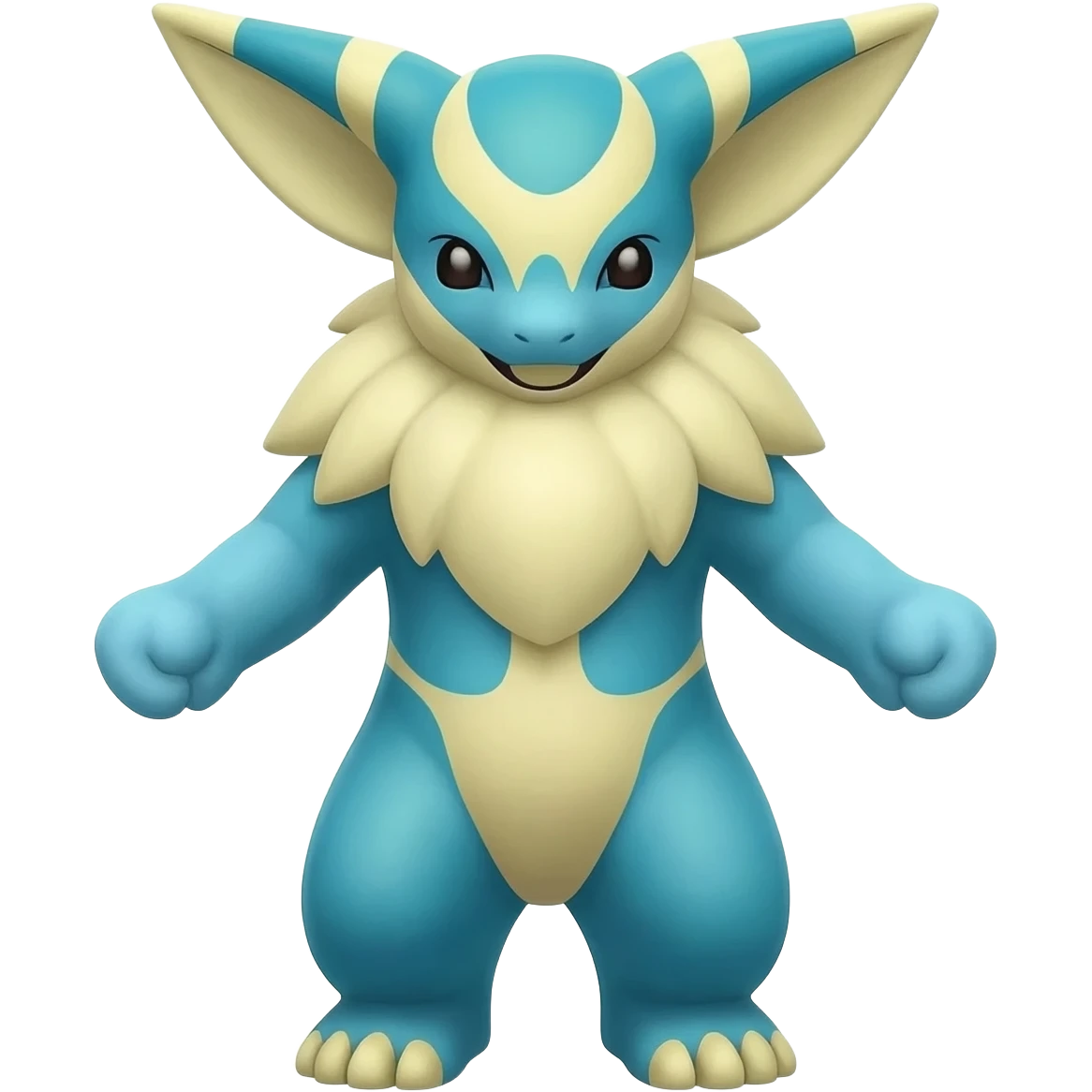 Meloetta-Vaporeon-Espeon-Amaura-Pokémon-Fakémon-fusion-hybrid-creature emoji