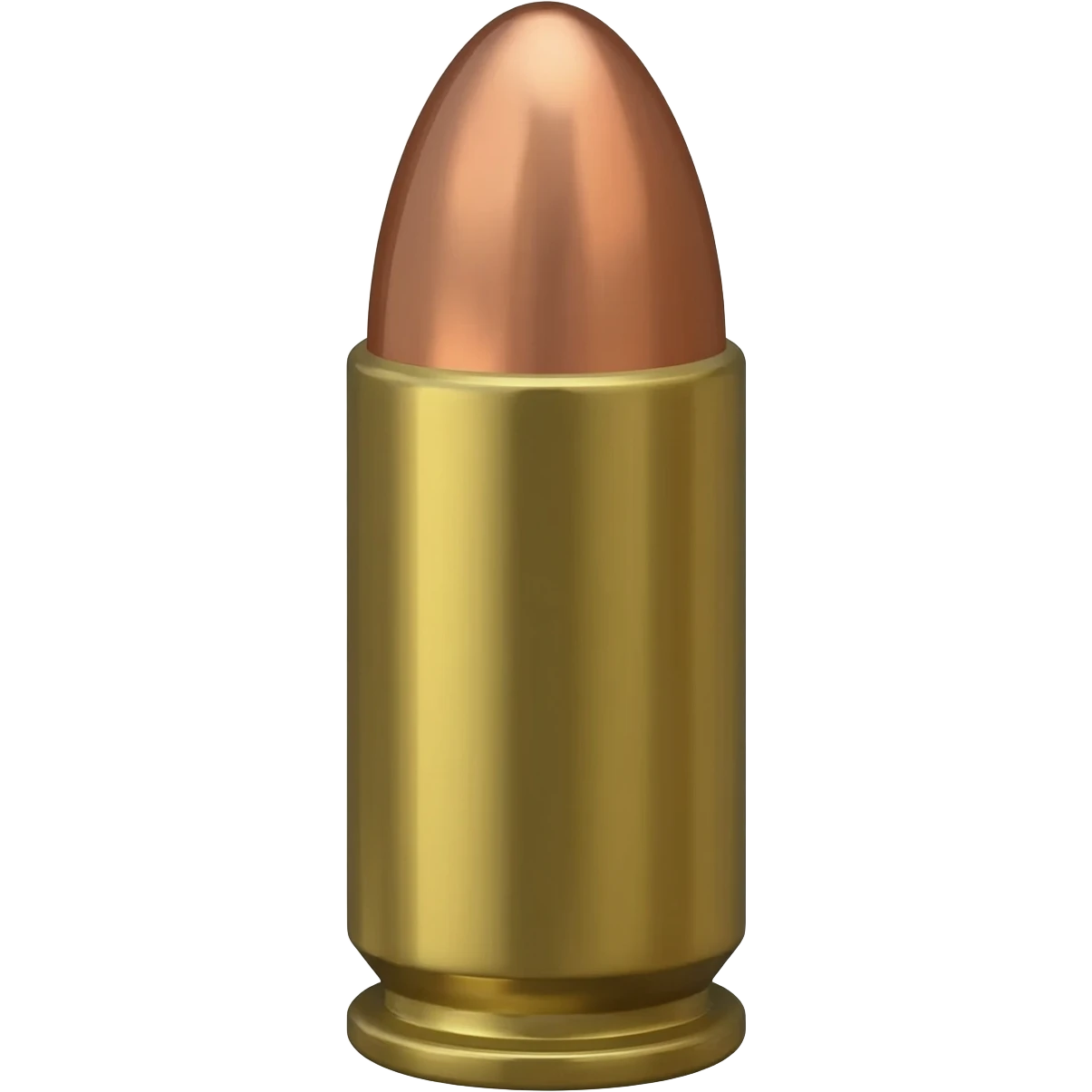 A 9mm bullet emoji