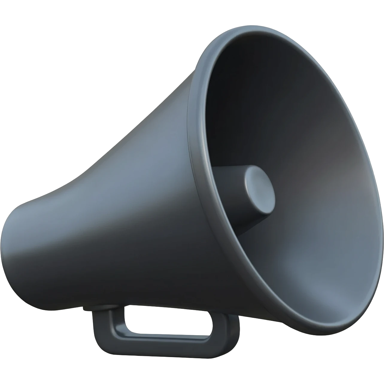 megafono negro hablando hacia la derecha emoji