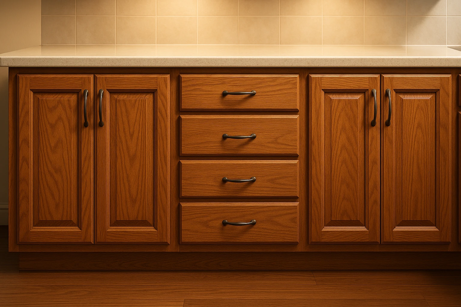 realistic kitchen cabinet made of wood emoji