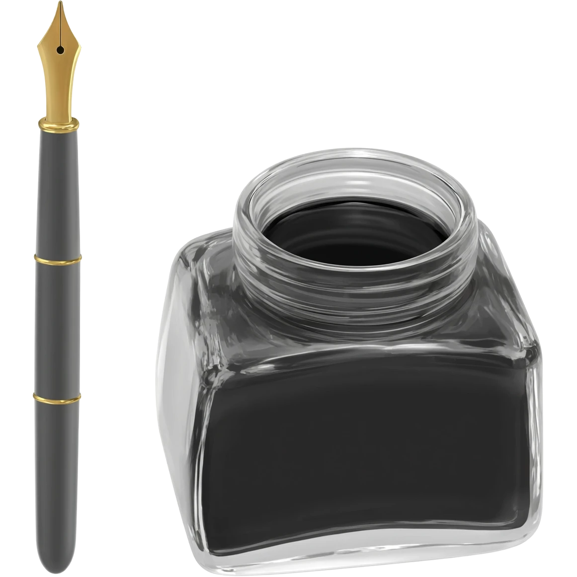 pen and inkwell emoji