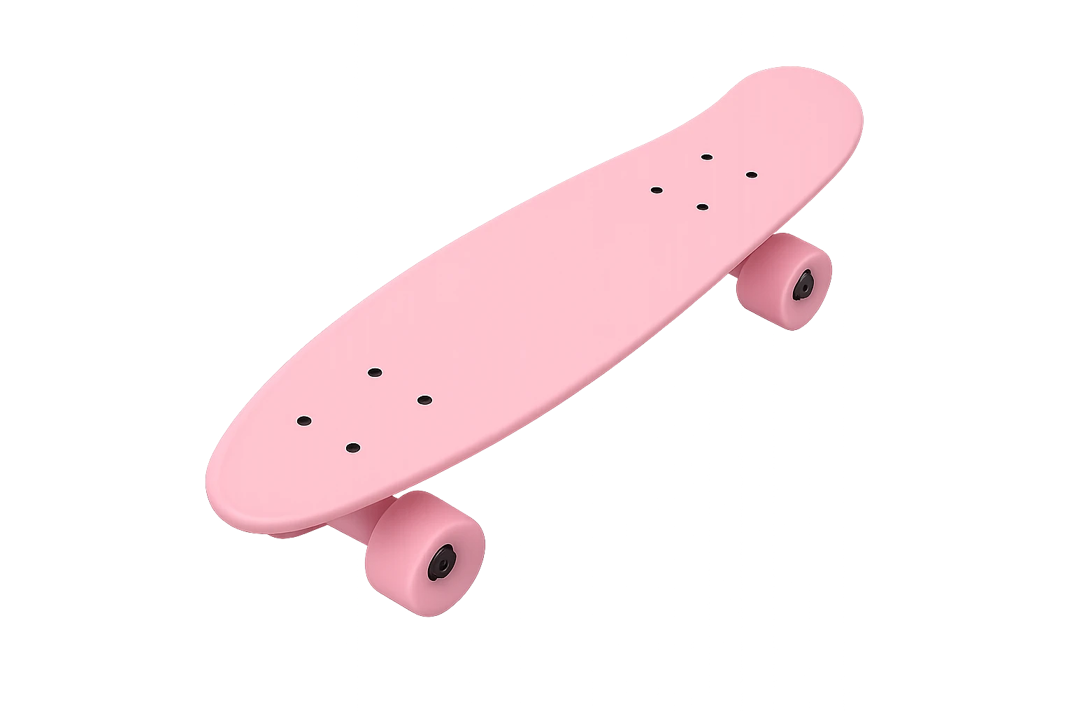 pink skateboard emoji