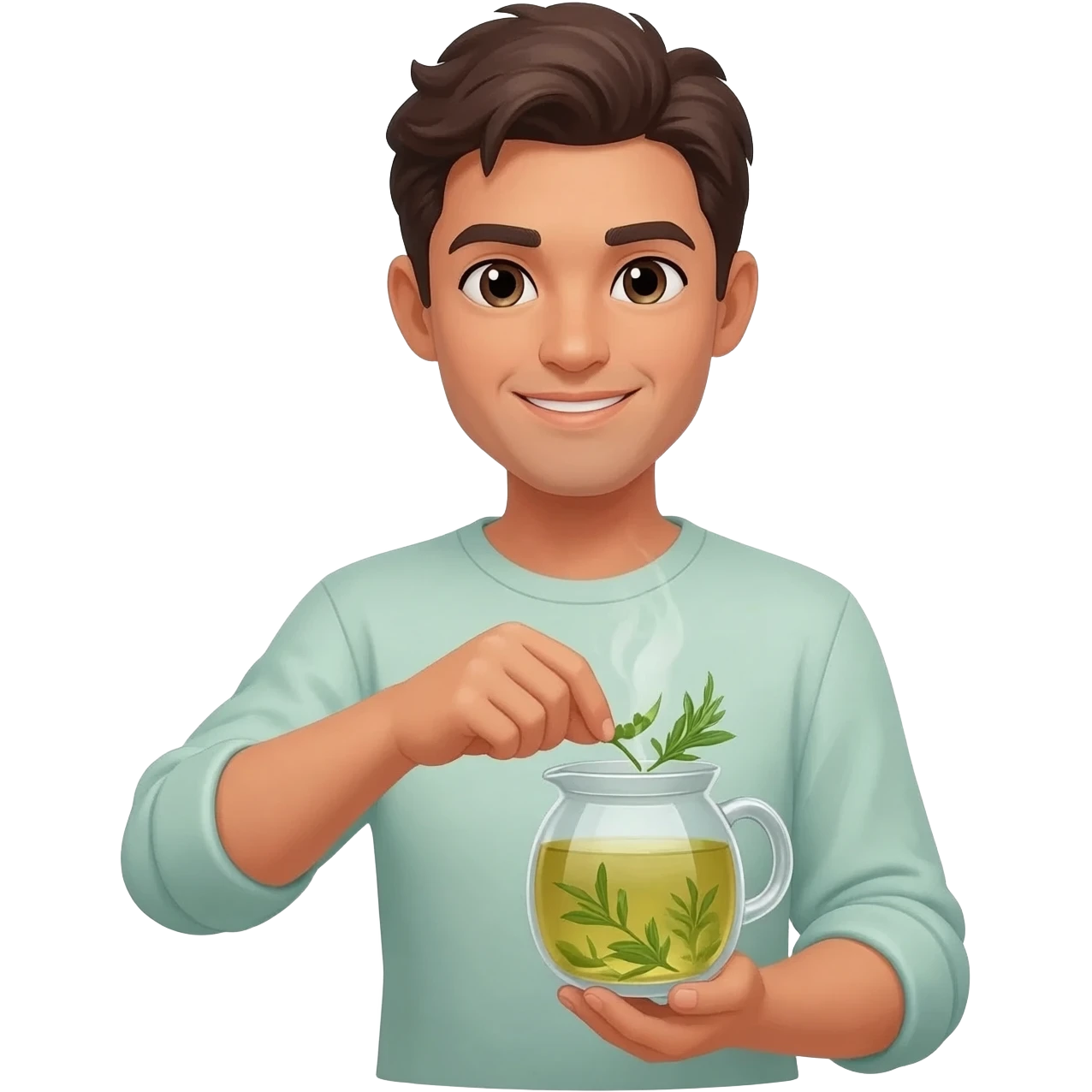Persona che prepara tisana emoji