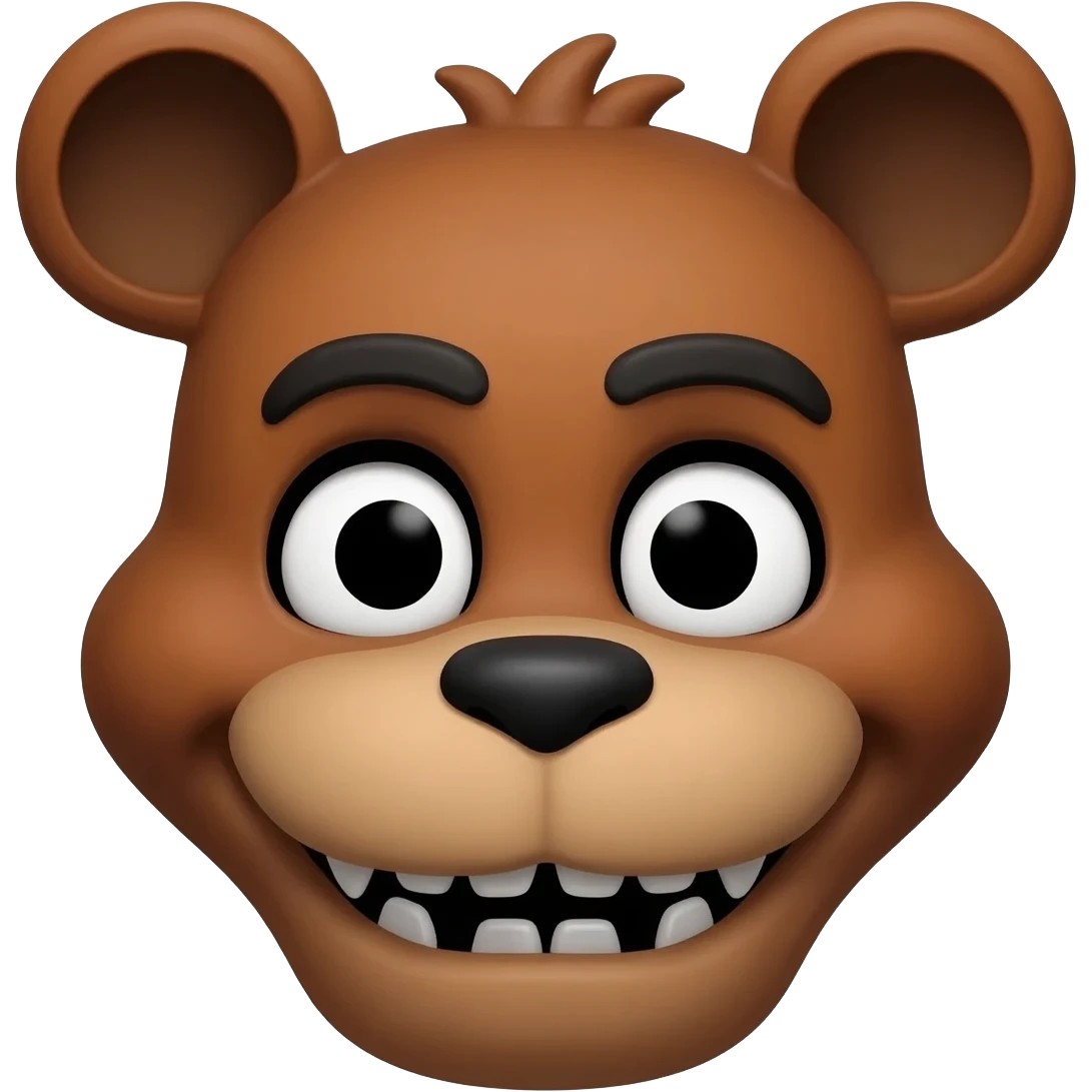 Make a Freddy Fazbear’s emoji emoji