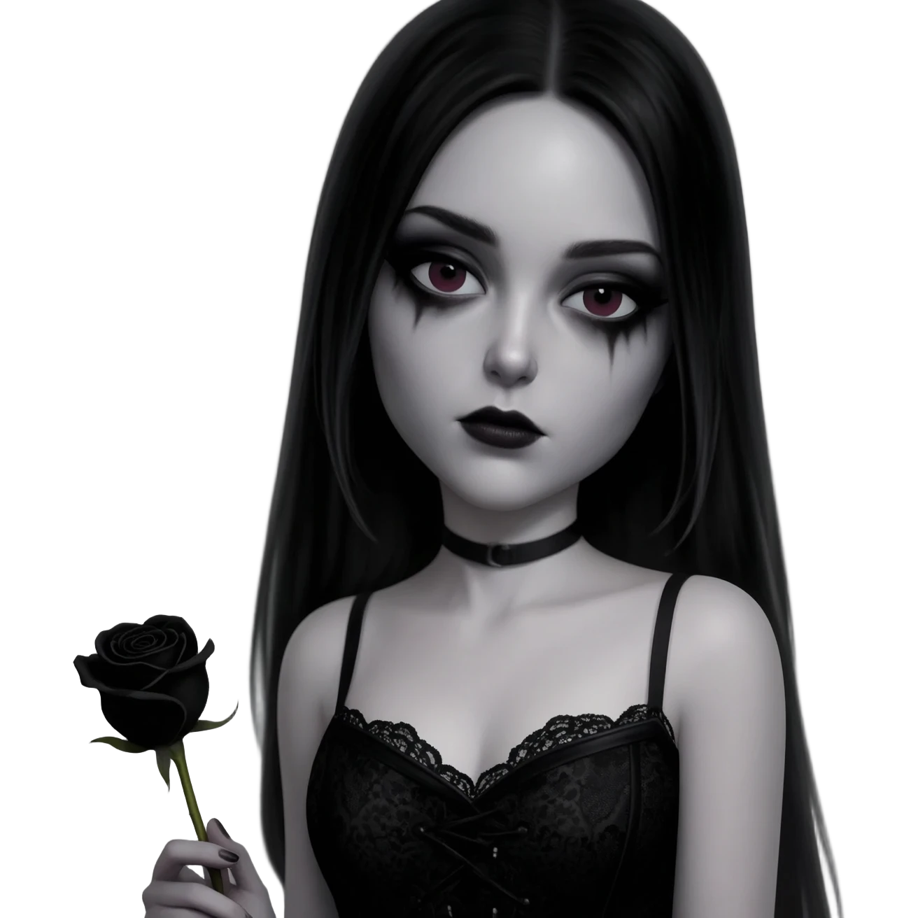 Goth emoji
