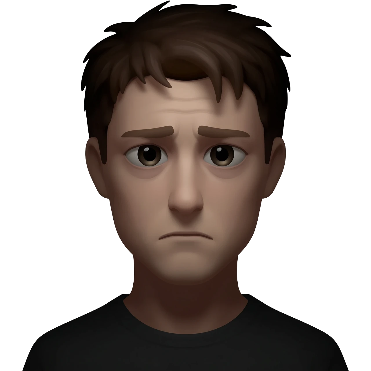 Depression expeession emoji