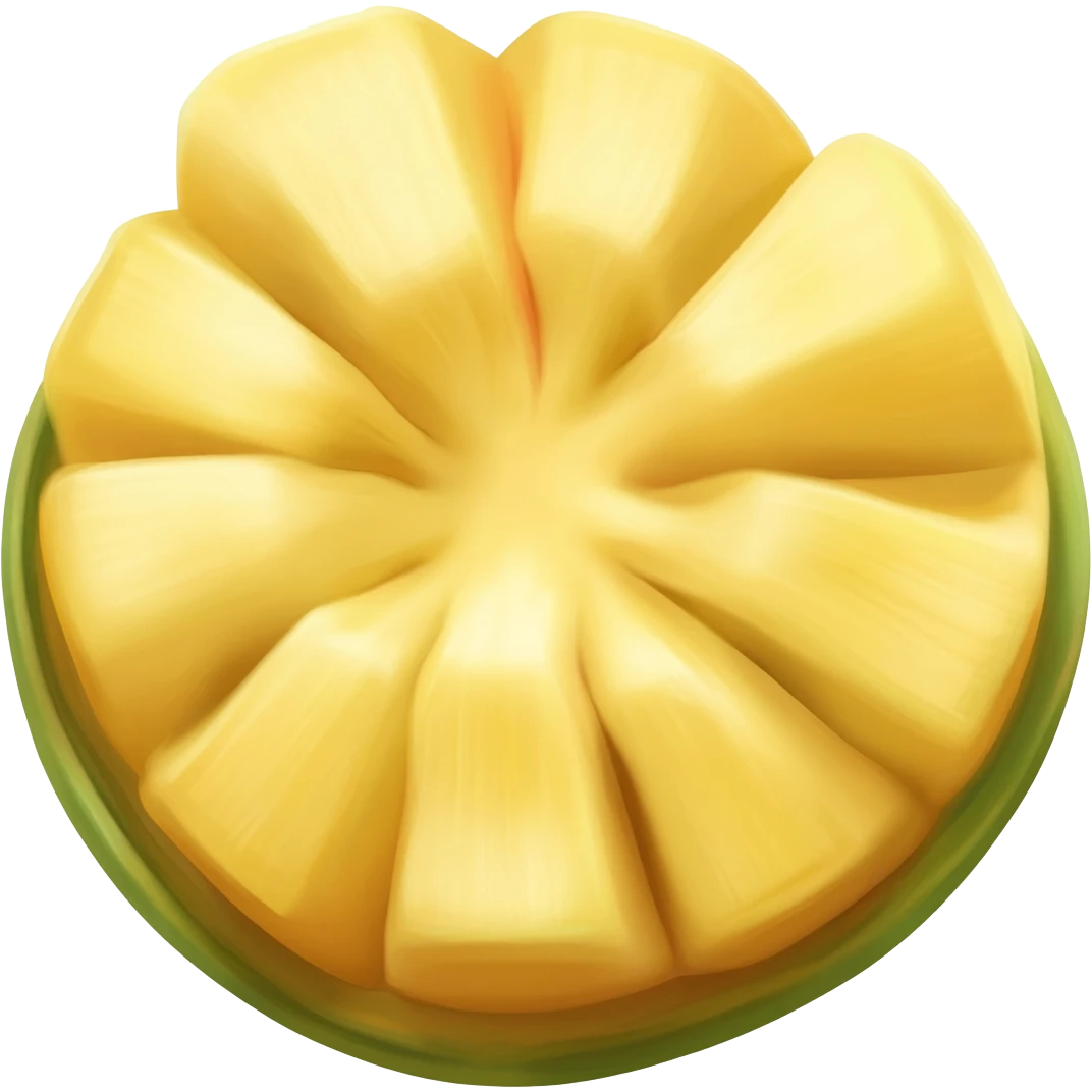 Nipa palm fruit emoji