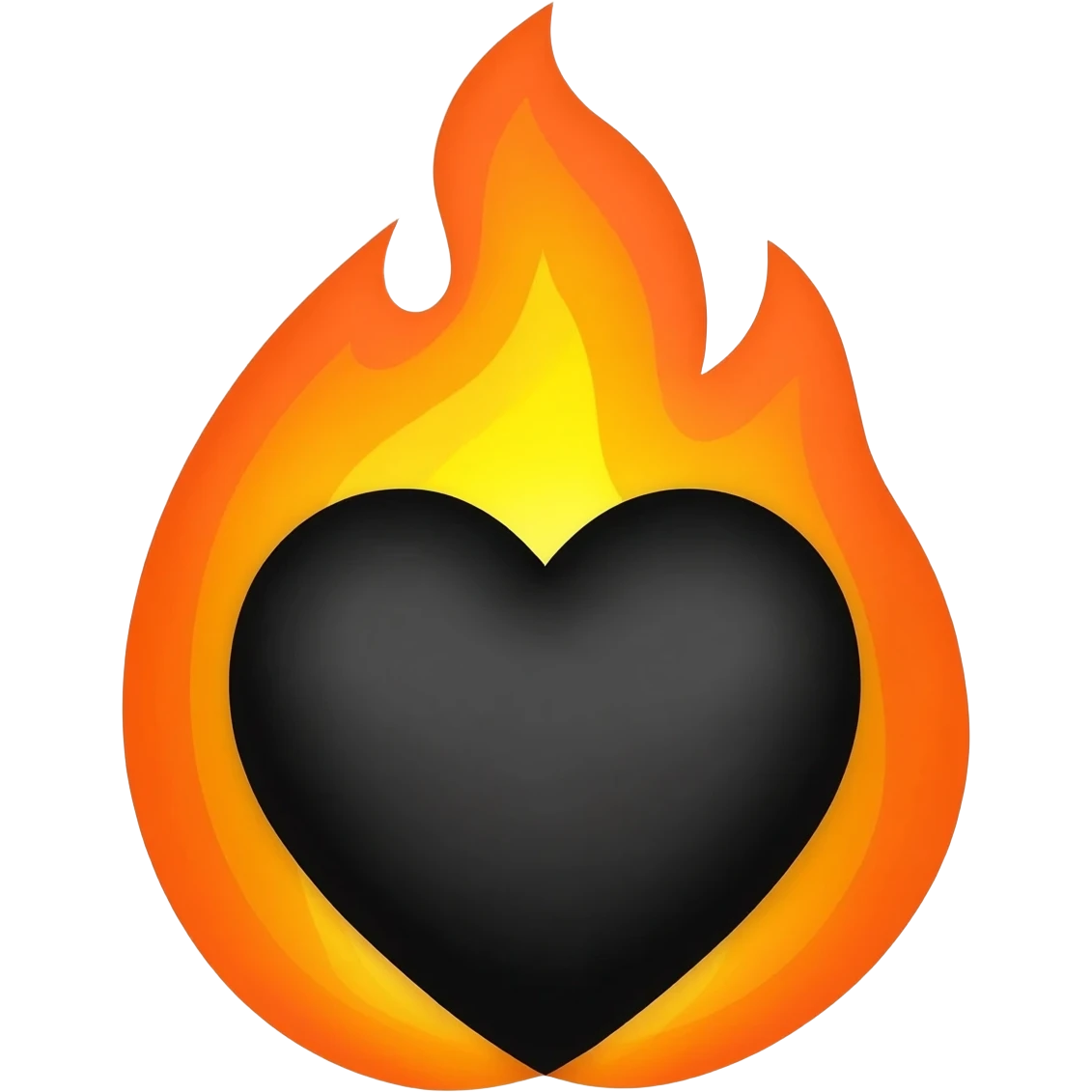 🖤🔥 emoji