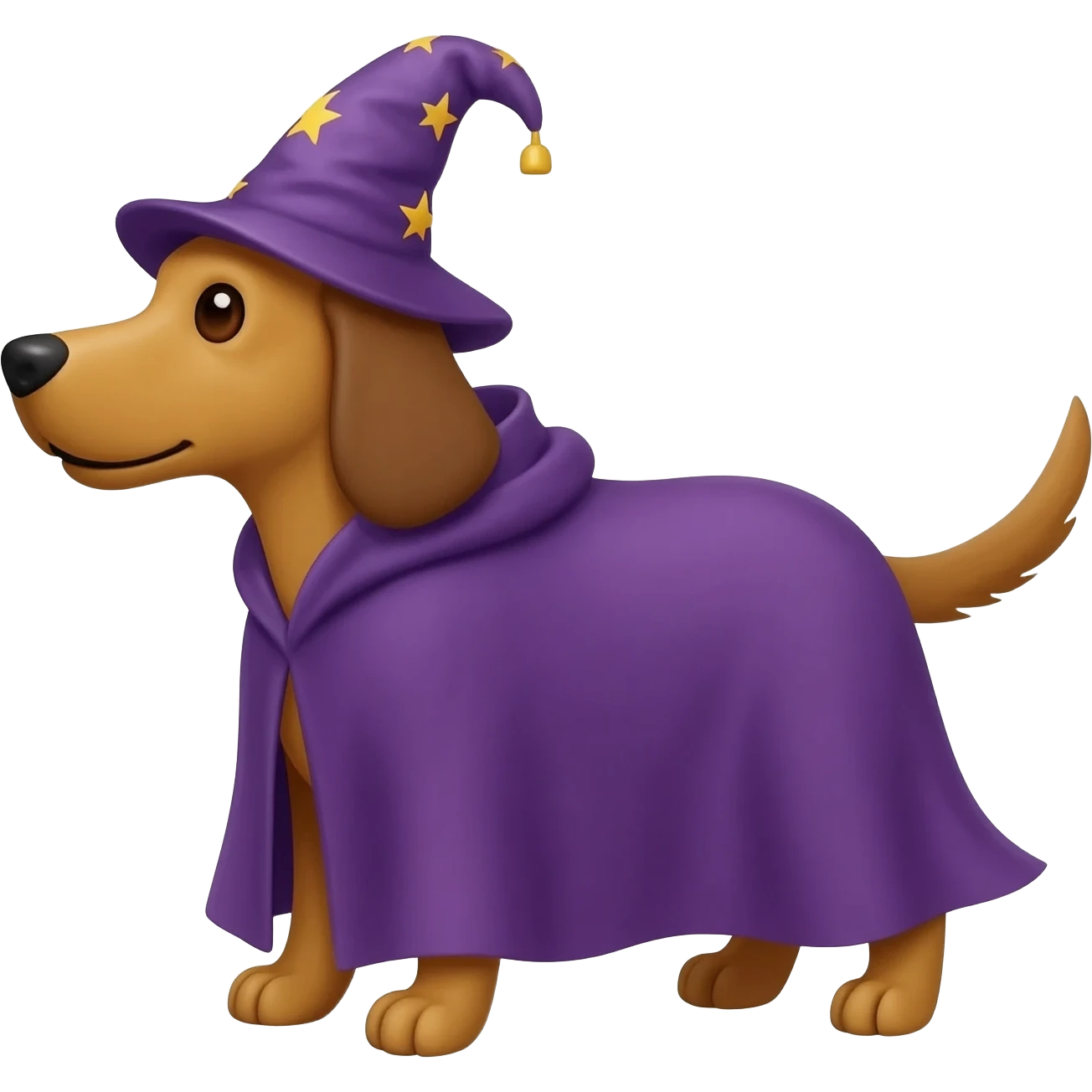 Dog wizard emoji