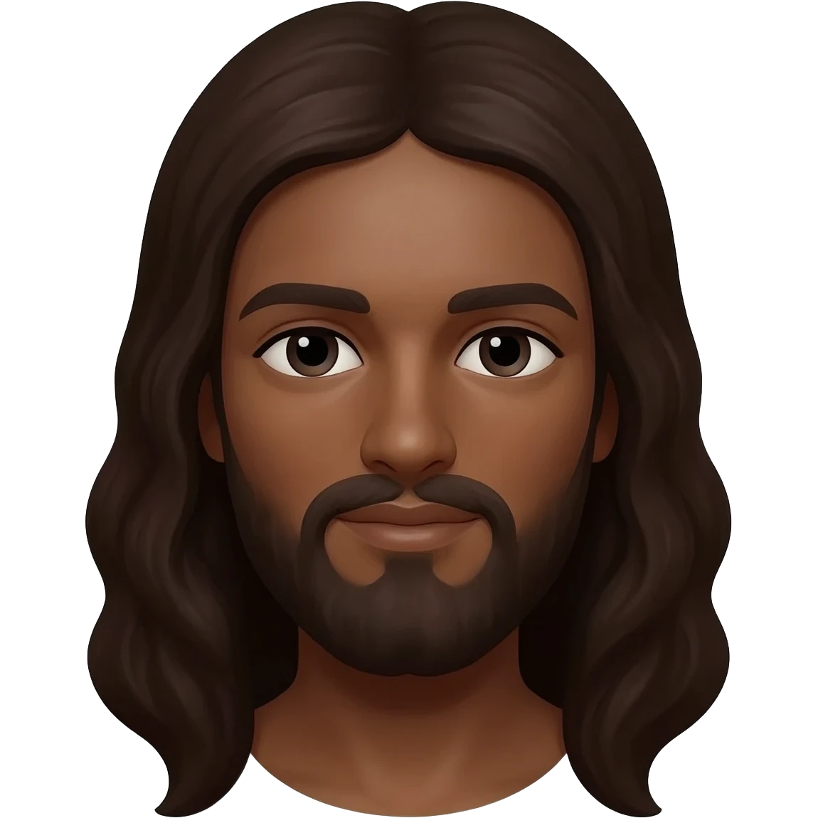 Black Jesus emoji