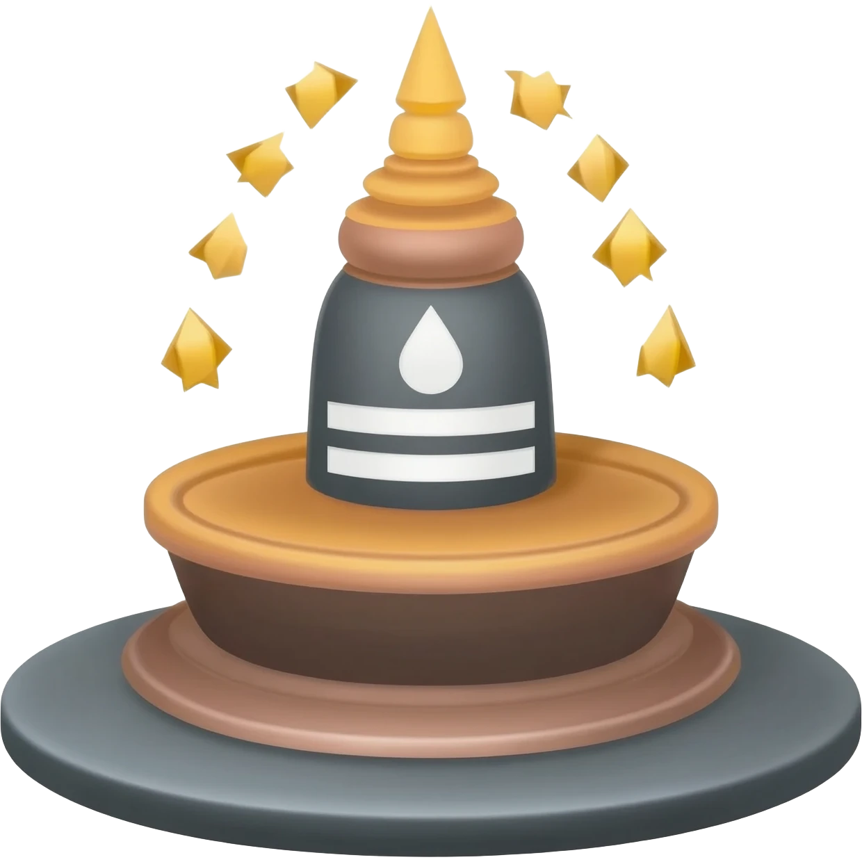Shiv lingam Emogi emoji