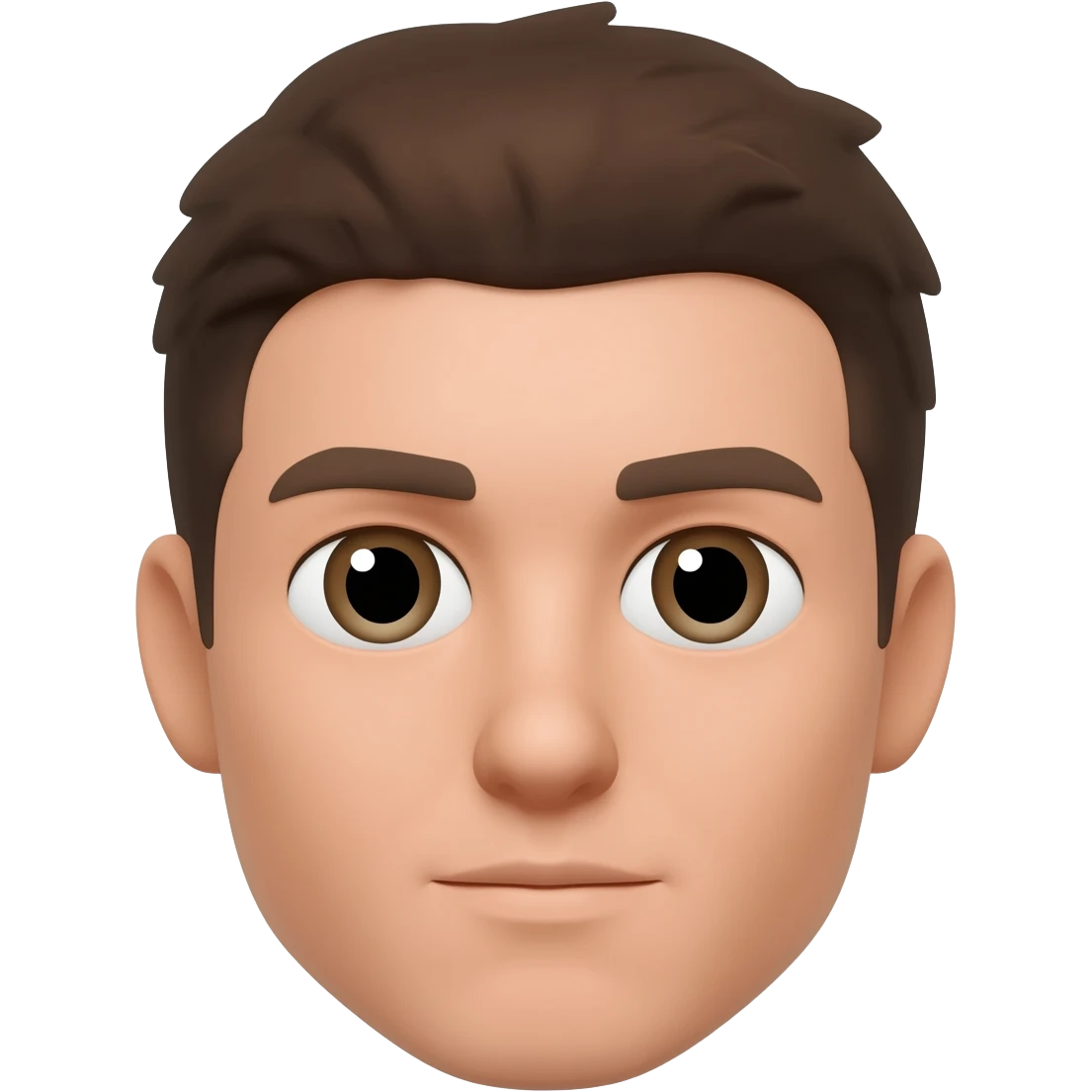 Focus only on the head emoji