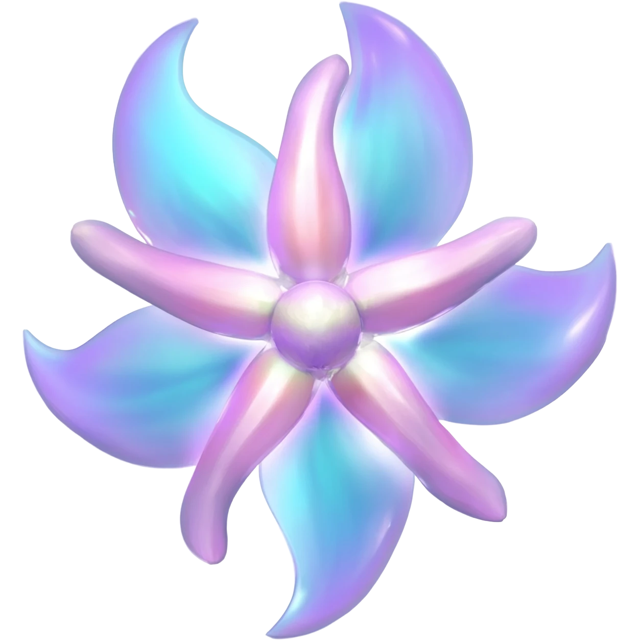 Shiny sparkling epic legendary aesthetic decorative floating glowing Amaura-Aurora-Aurorus-Meloetta-Palkia-Flower emoji
