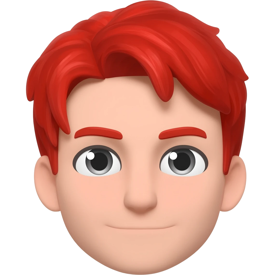 red head emoji