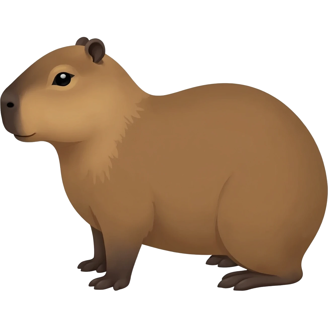 Un capibara de emoji emoji