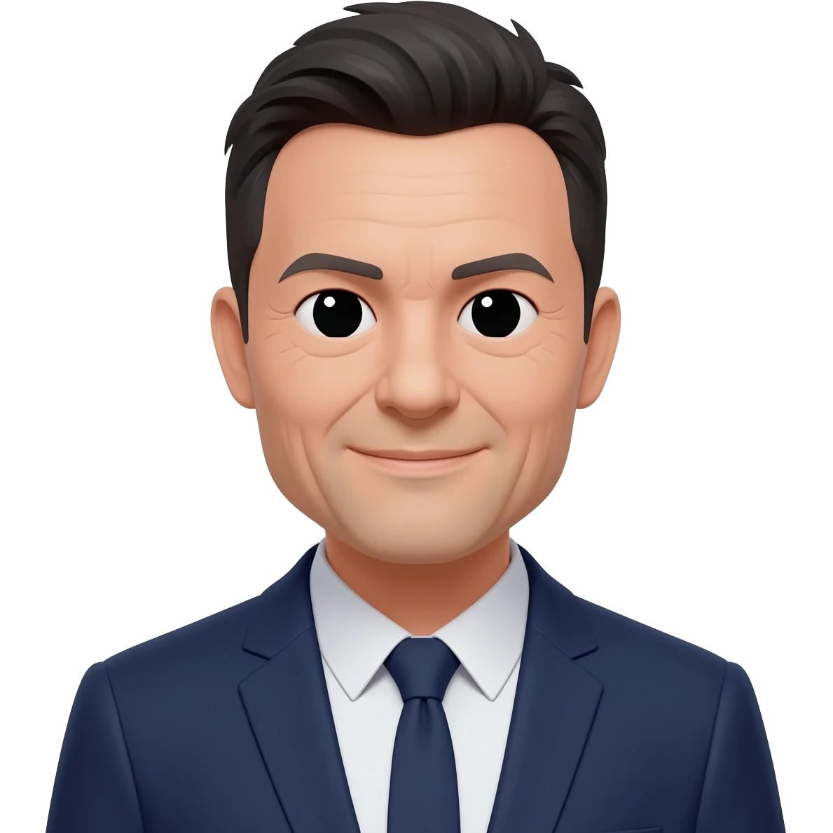 middle aged confident man emoji