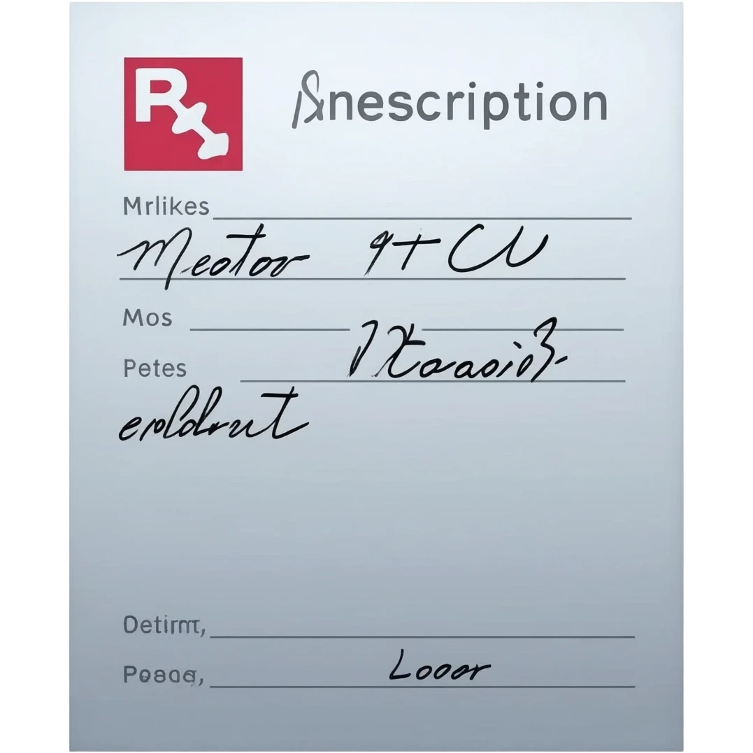 medical prescription emoji