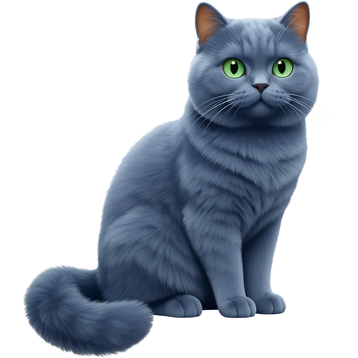 british longhair cat emoji