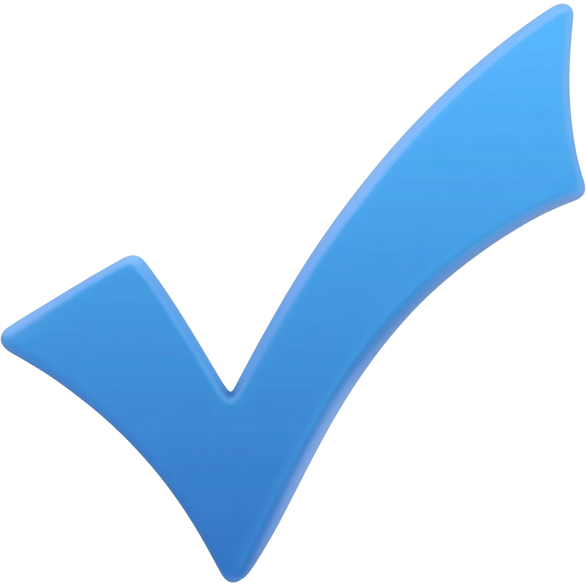 Verificado azul palomita emoji