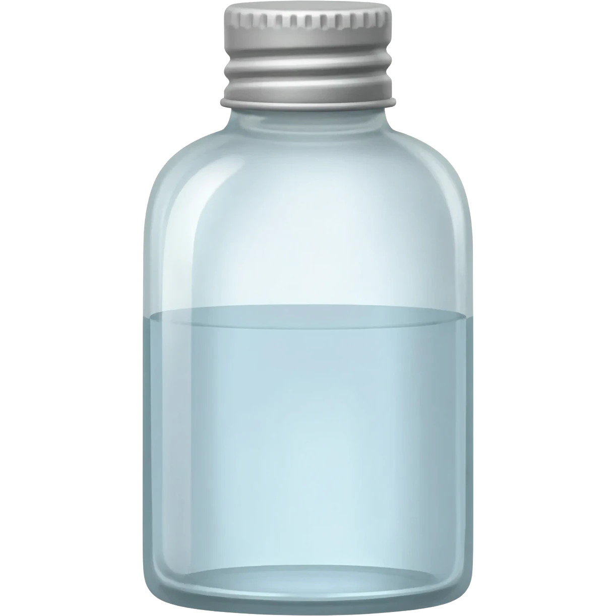 water in glass bottle with a lid emoji