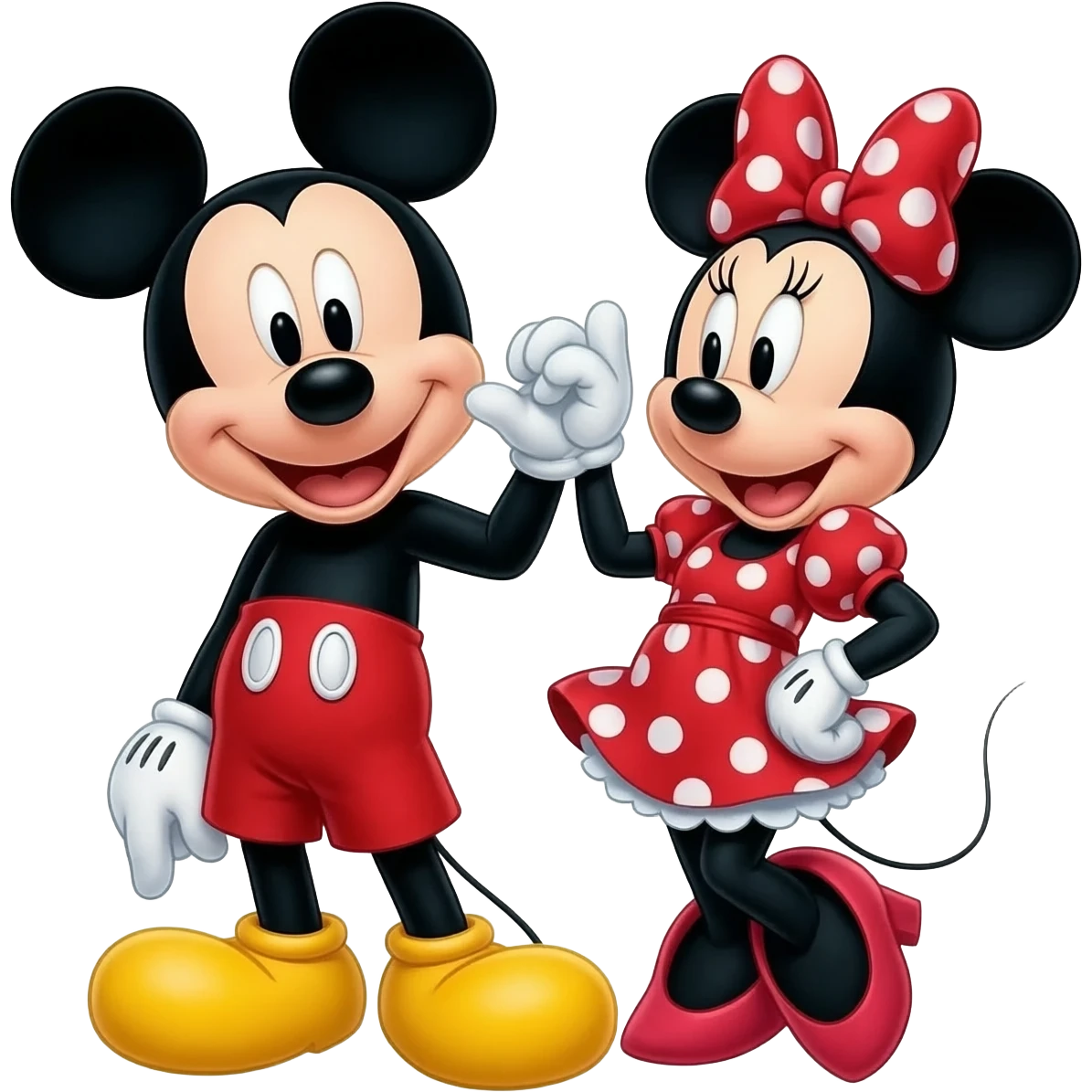Mickey Mouse & Minnie Mouse emoji