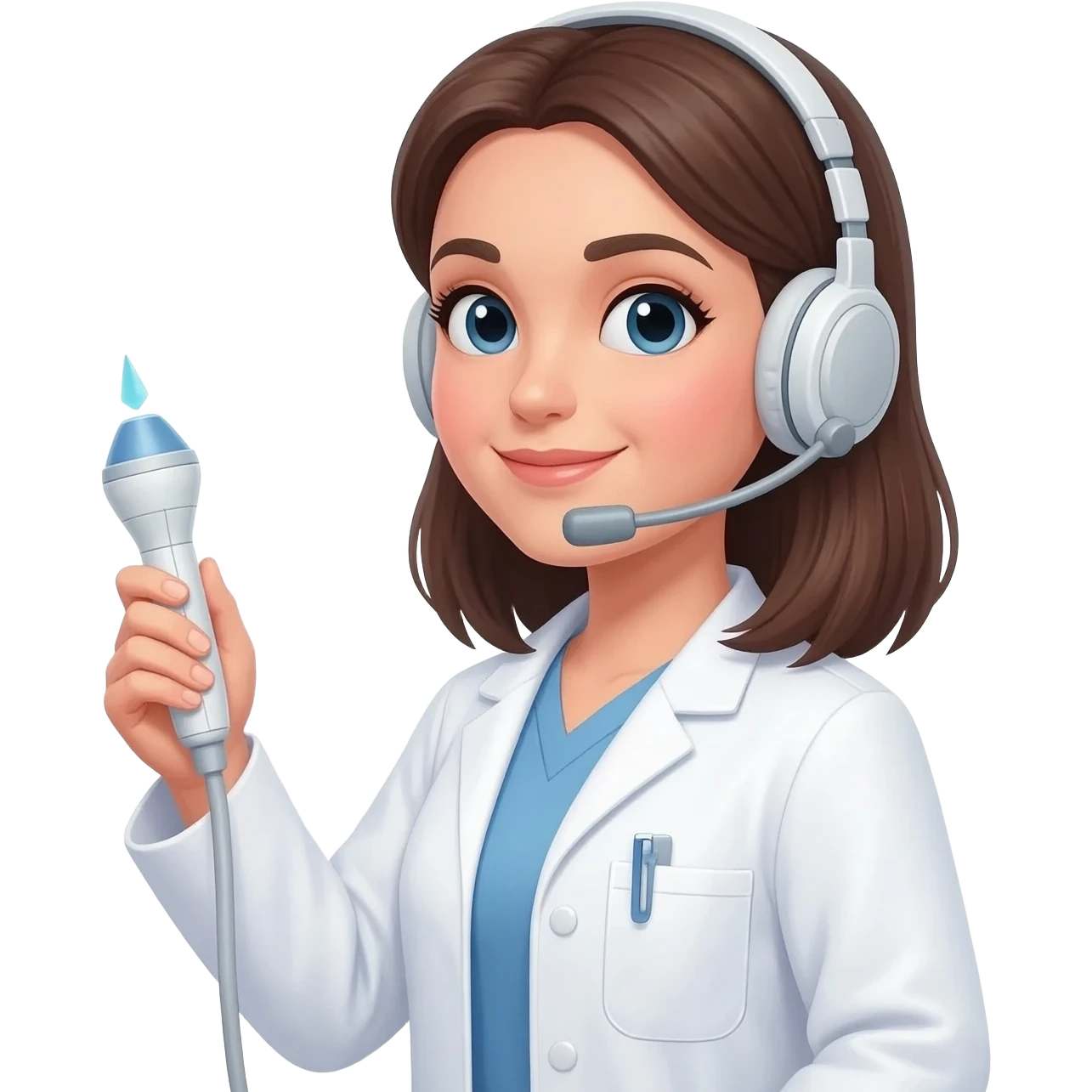 Ultrasound tech woman emoji