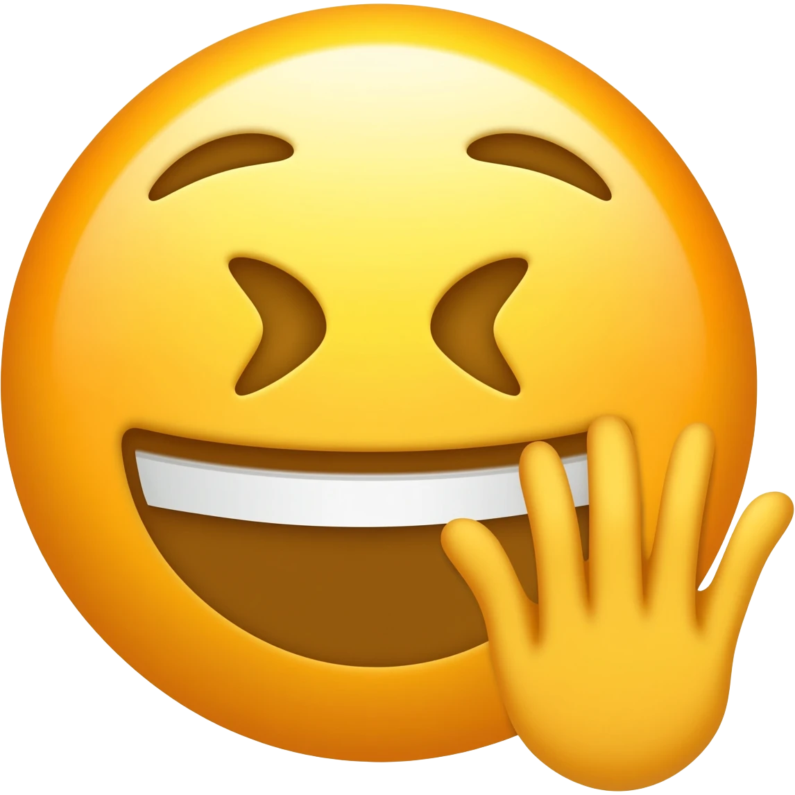 emoji yawn mano en la boca emoji