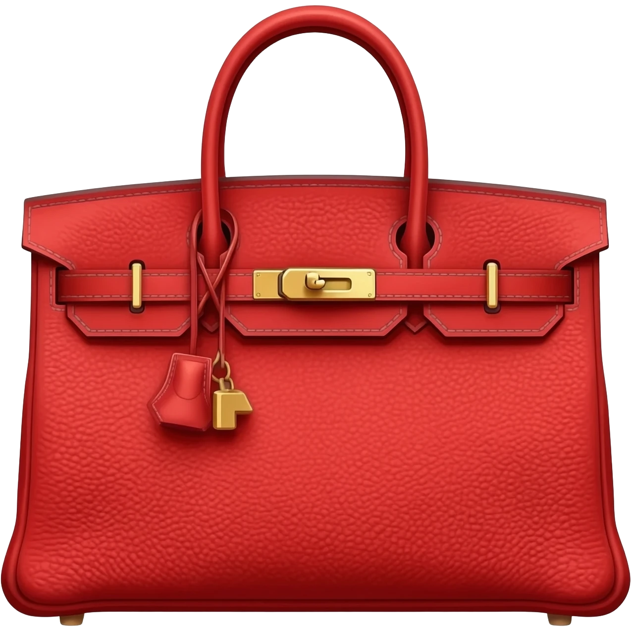 red matte kelly hermes bag emoji