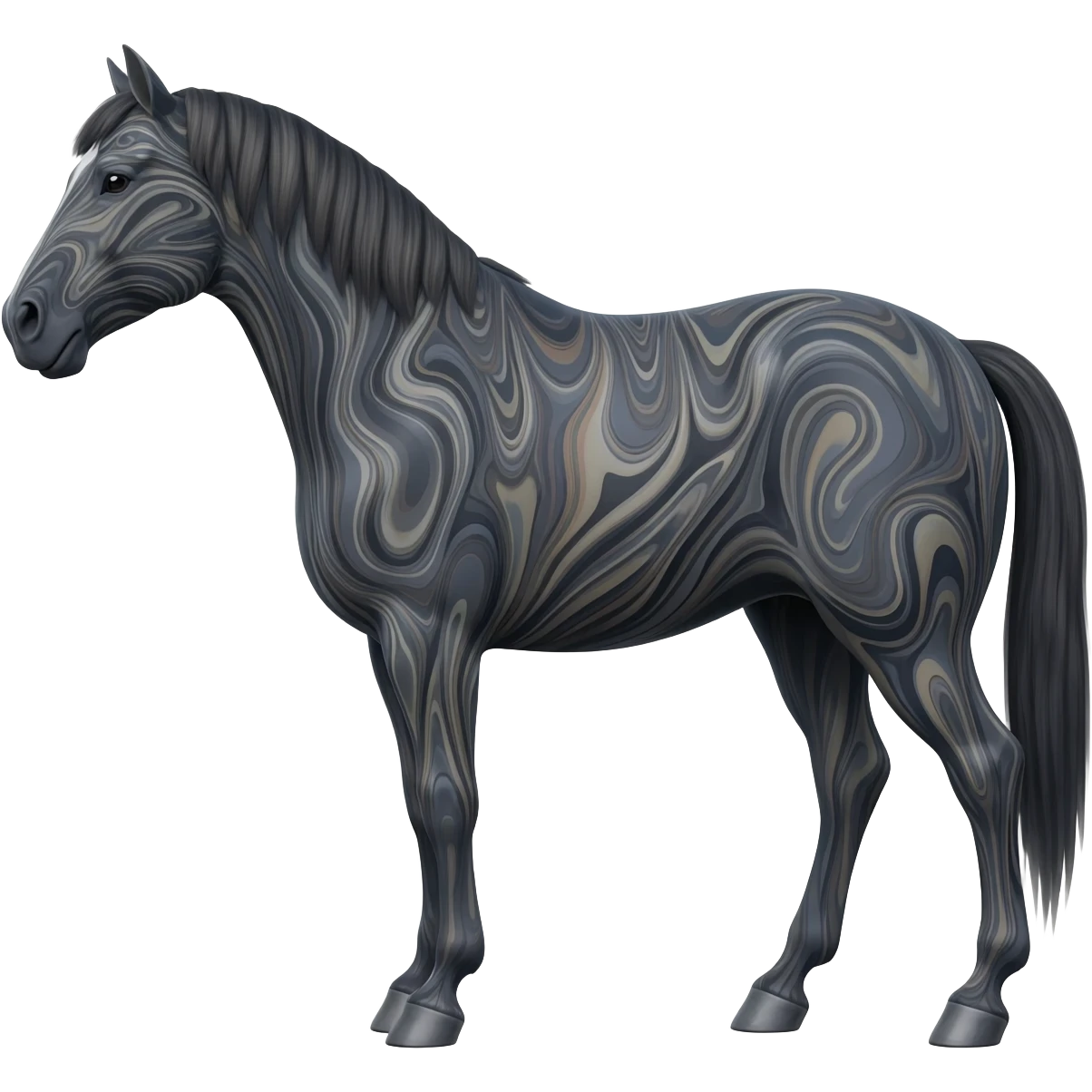 different horse skin emoji