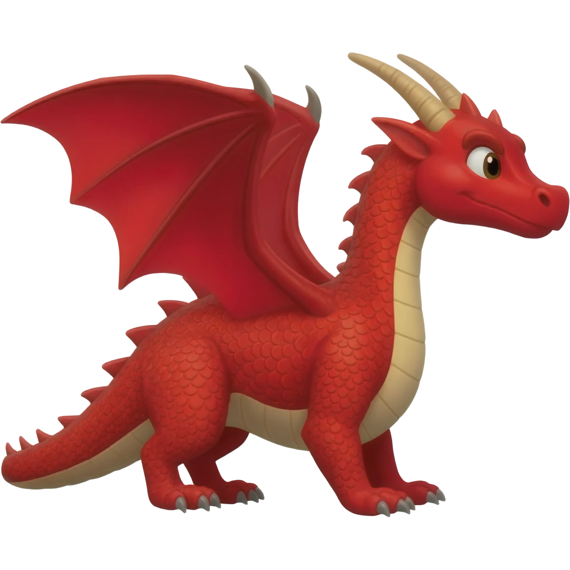 Дракон красный emoji