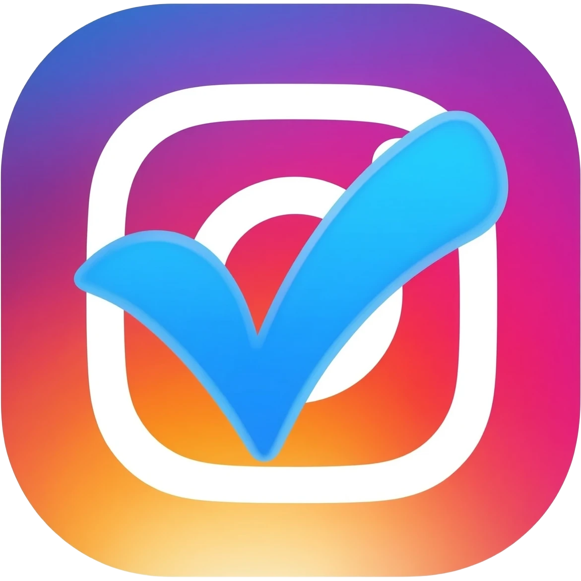 İnstagram mavi tik emoji