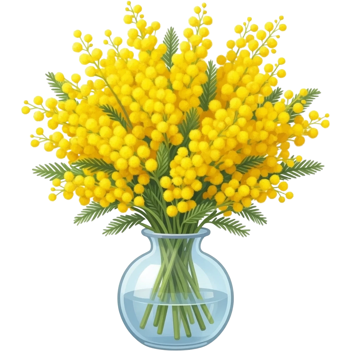 Mimosa per la festa della donna emoji