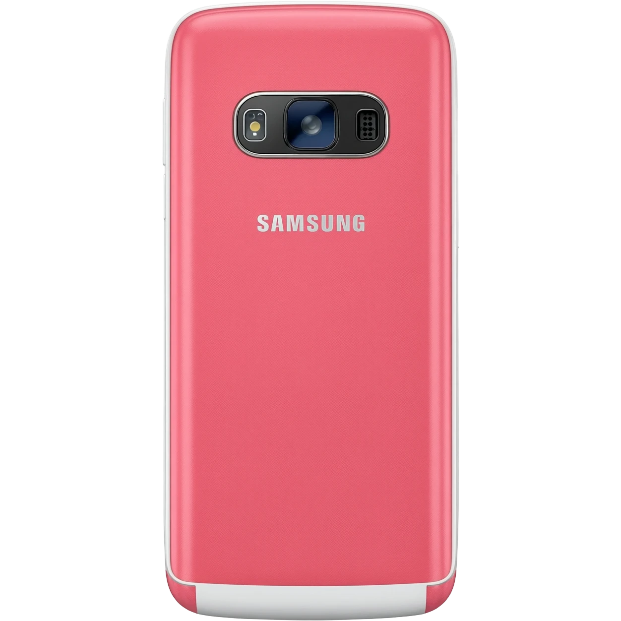 Pinkorangewhite samsung phone emoji